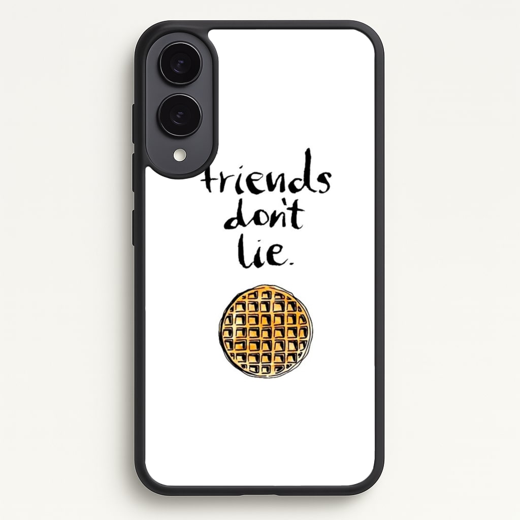 Friends Don't Lie Waffle - Friends Phone Case for Galaxy S25 Edge