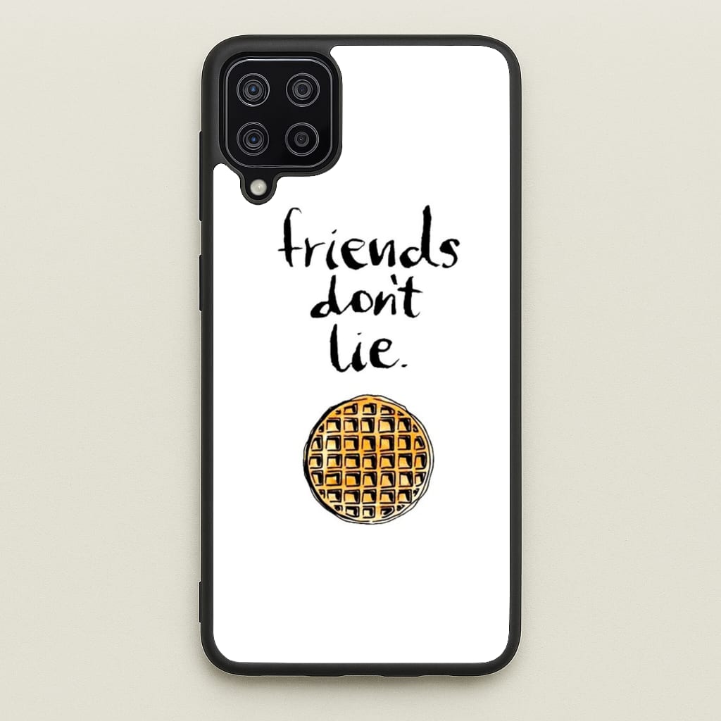 Friends Don't Lie Waffle - Friends Phone Case for Galaxy A12