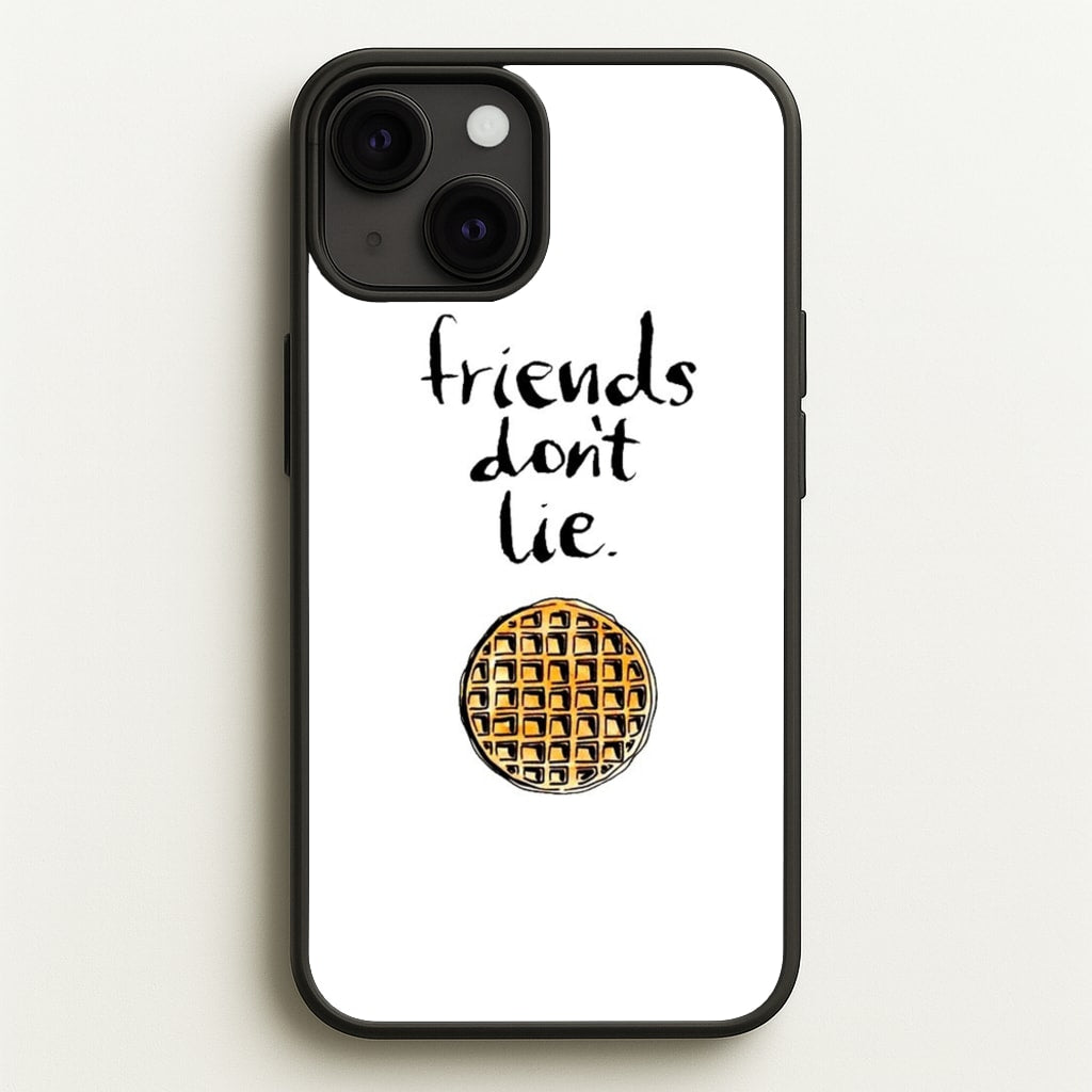 Friends Don't Lie Waffle - Friends Phone Case for iPhone 13 Mini