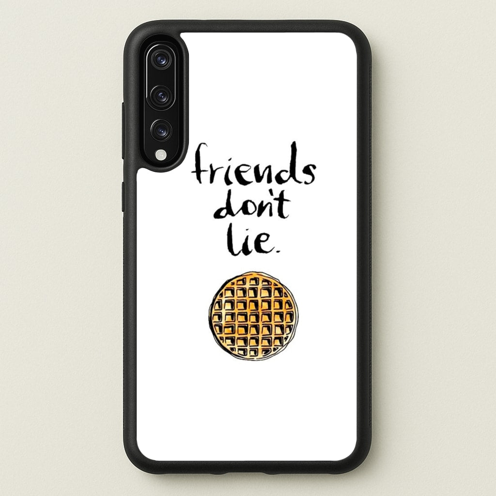 Friends Don't Lie Waffle - Friends Phone Case for Huawei P20 Pro