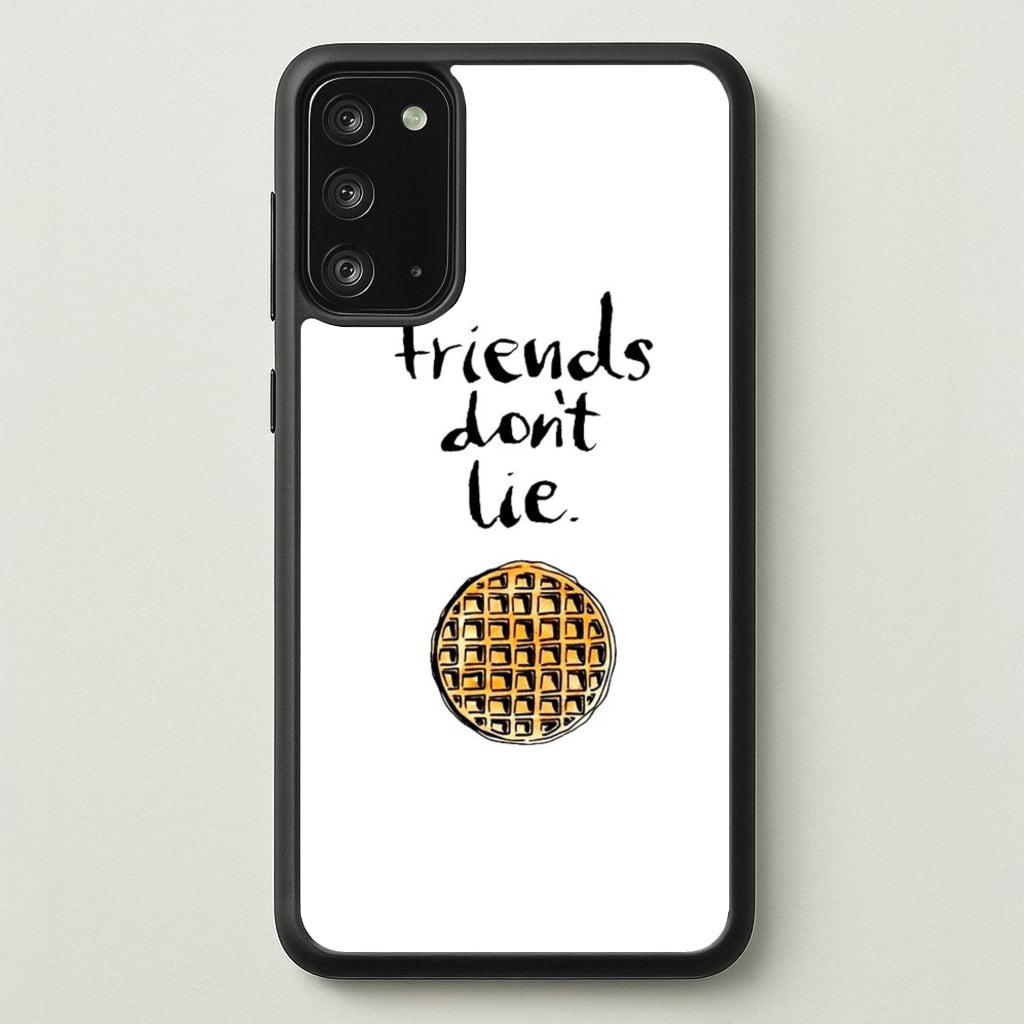 Friends Don't Lie Waffle - Friends Phone Case for Galaxy Note 20