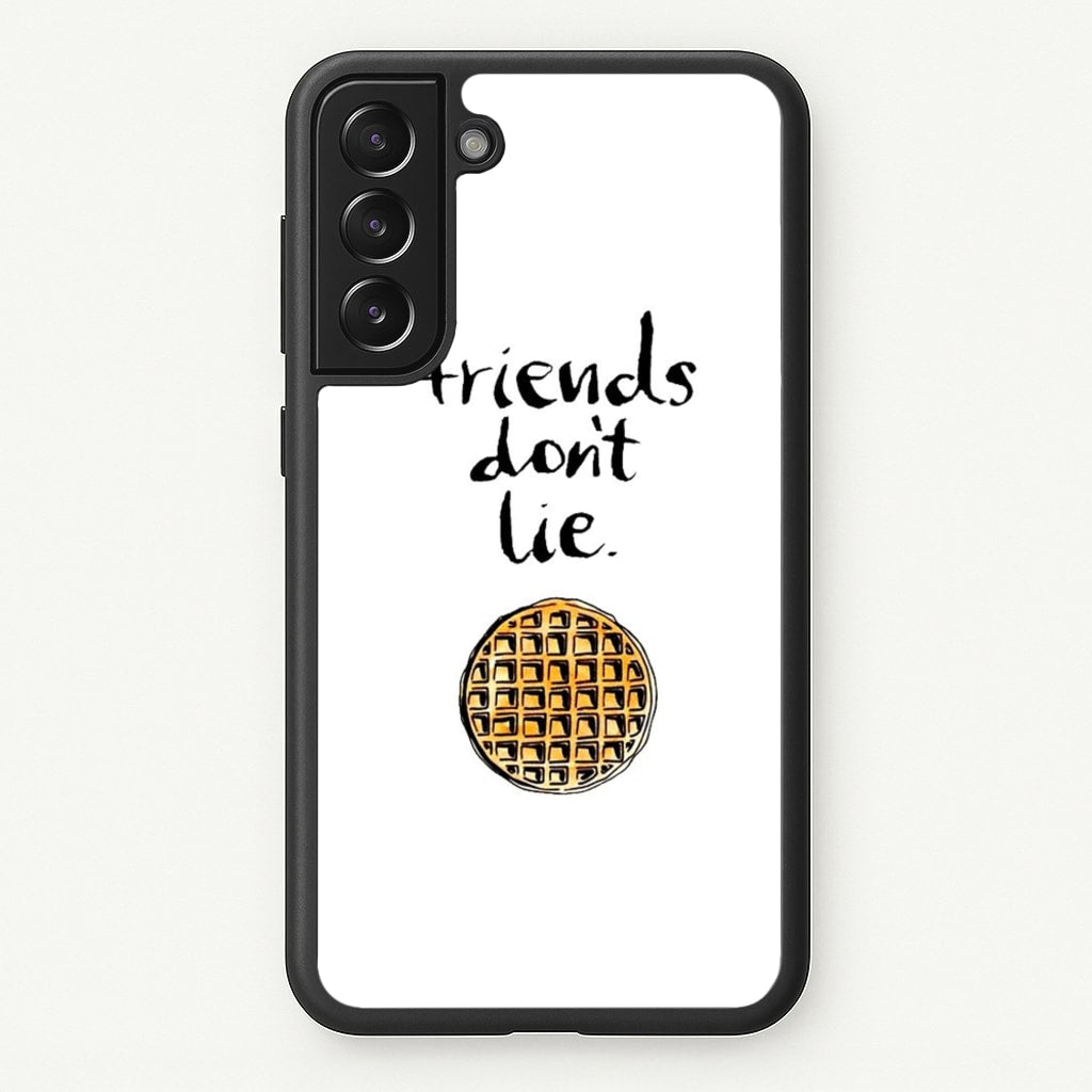Friends Don't Lie Waffle - Friends Phone Case for Galaxy S21