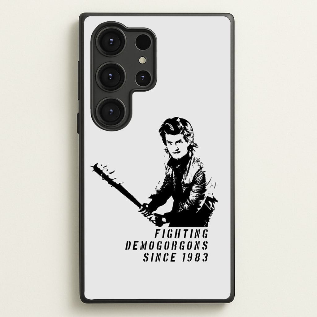 Fighting Demogorgons Since 1983 - Stranger Things Phone Case for Galaxy S25 Ultra