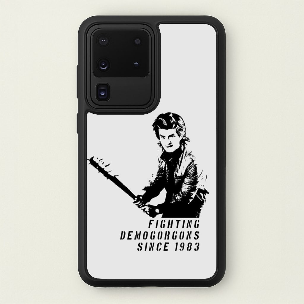 Fighting Demogorgons Since 1983 - Stranger Things Phone Case for Galaxy S20 Ultra