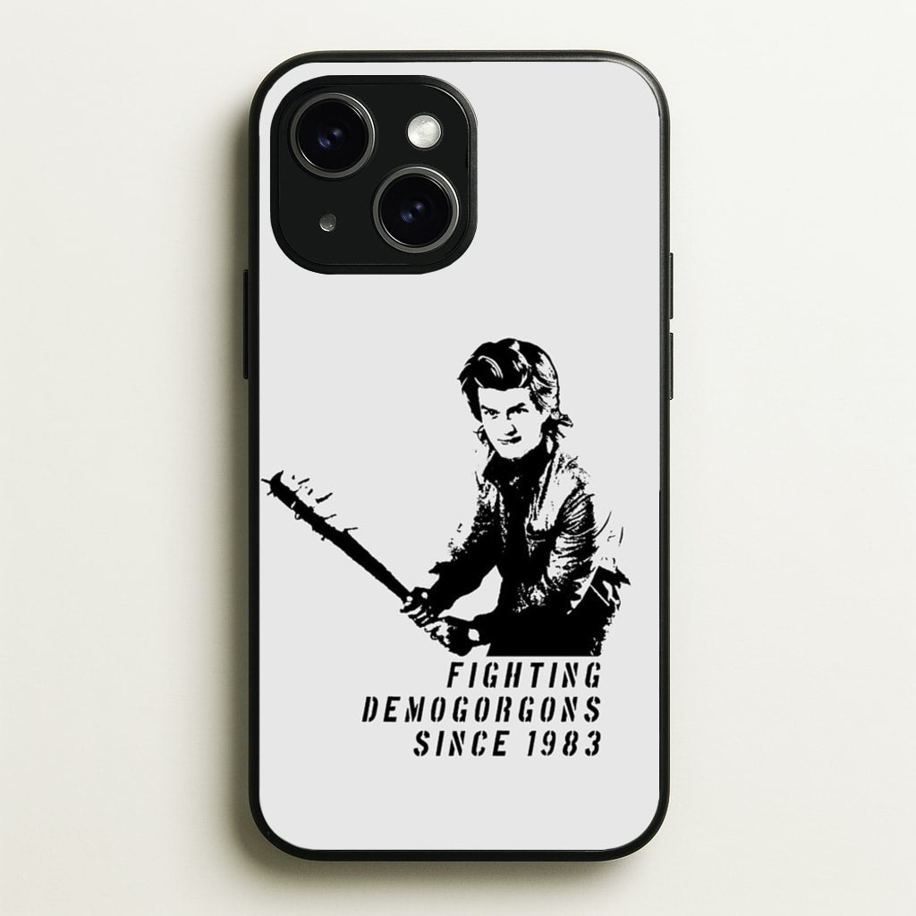 Fighting Demogorgons Since 1983 - Stranger Things Phone Case for iPhone 15