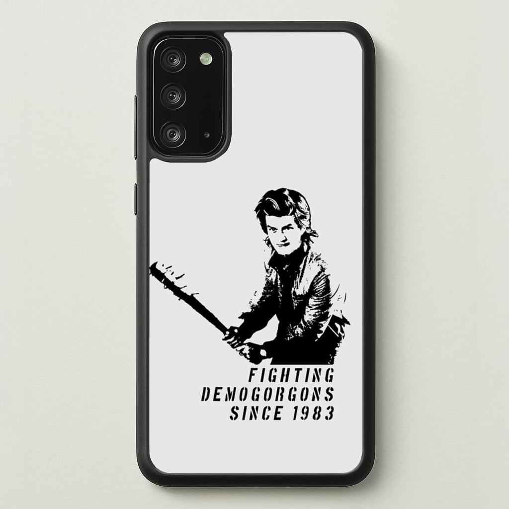 Fighting Demogorgons Since 1983 - Stranger Things Phone Case for Galaxy Note 20