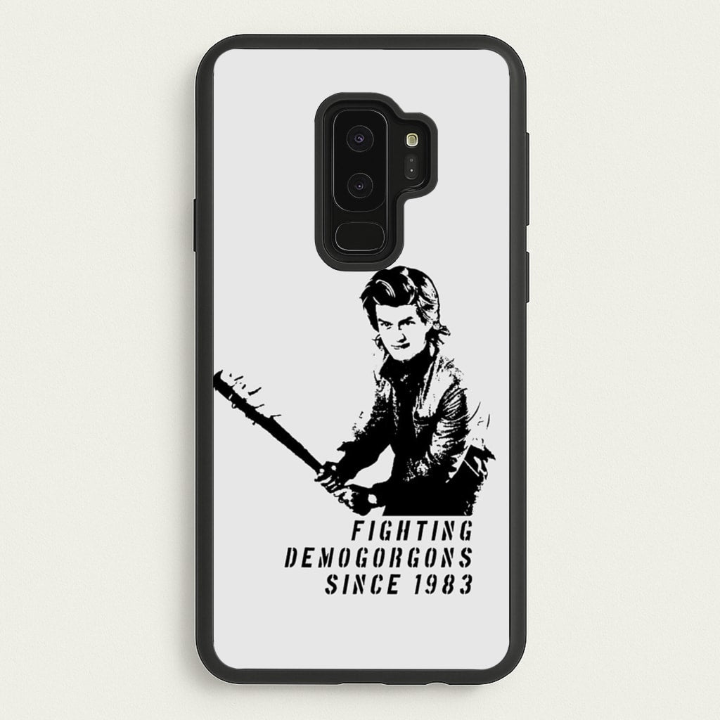 Fighting Demogorgons Since 1983 - Stranger Things Phone Case for Galaxy S9 Plus
