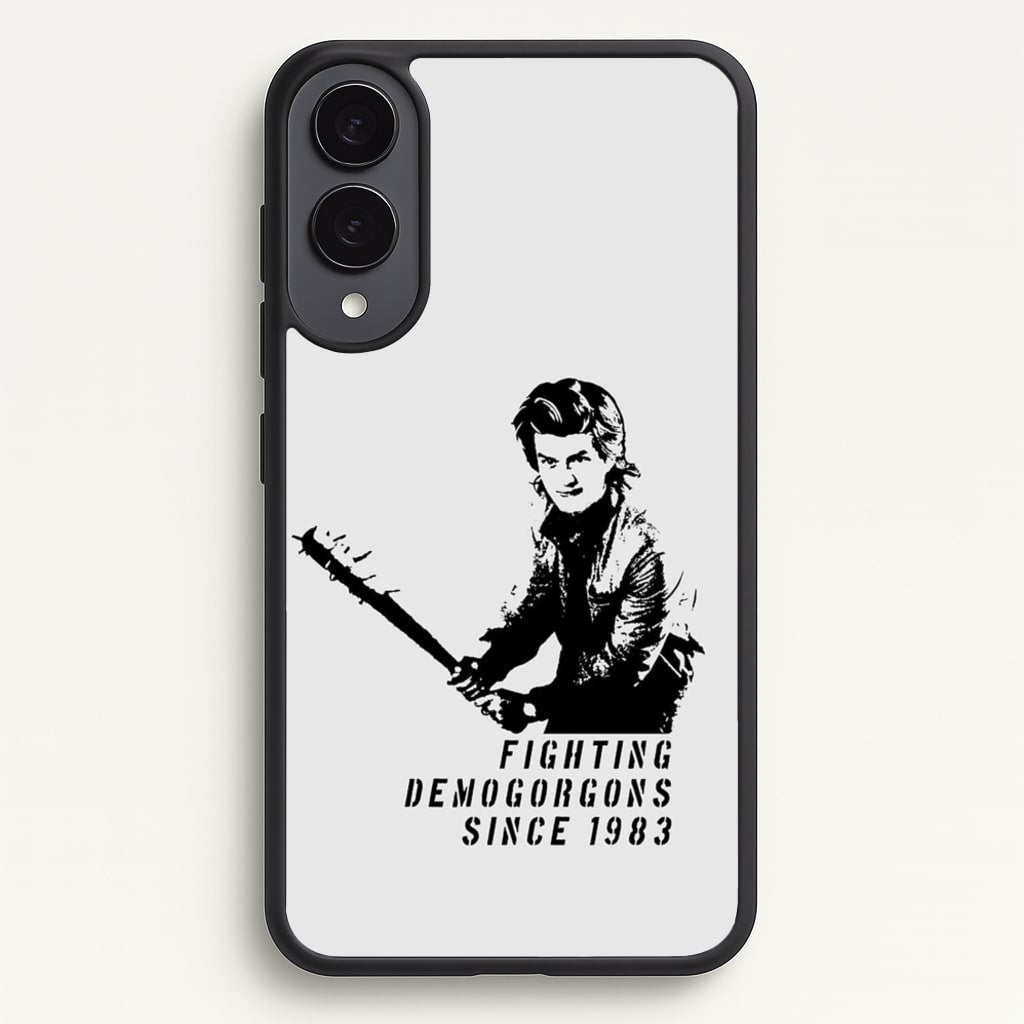 Fighting Demogorgons Since 1983 - Stranger Things Phone Case for Galaxy S25 Edge