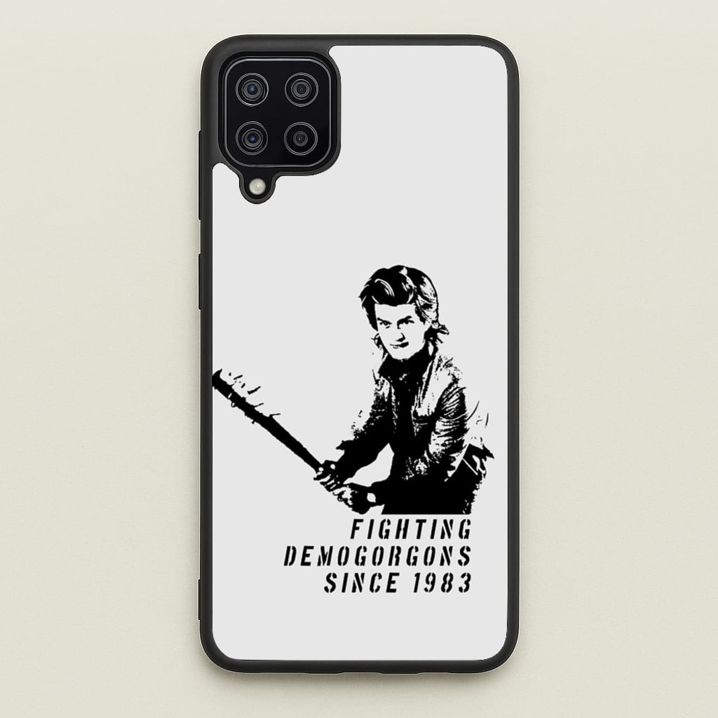 Fighting Demogorgons Since 1983 - Stranger Things Phone Case for Galaxy A12
