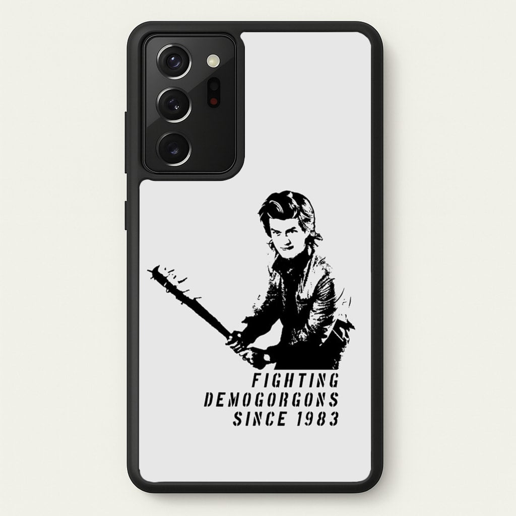 Fighting Demogorgons Since 1983 - Stranger Things Phone Case for Galaxy Note 20 Ultra