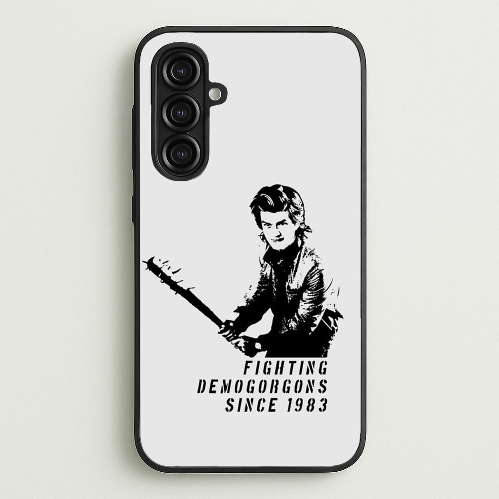 Fighting Demogorgons Since 1983 - Stranger Things Phone Case for Galaxy A16