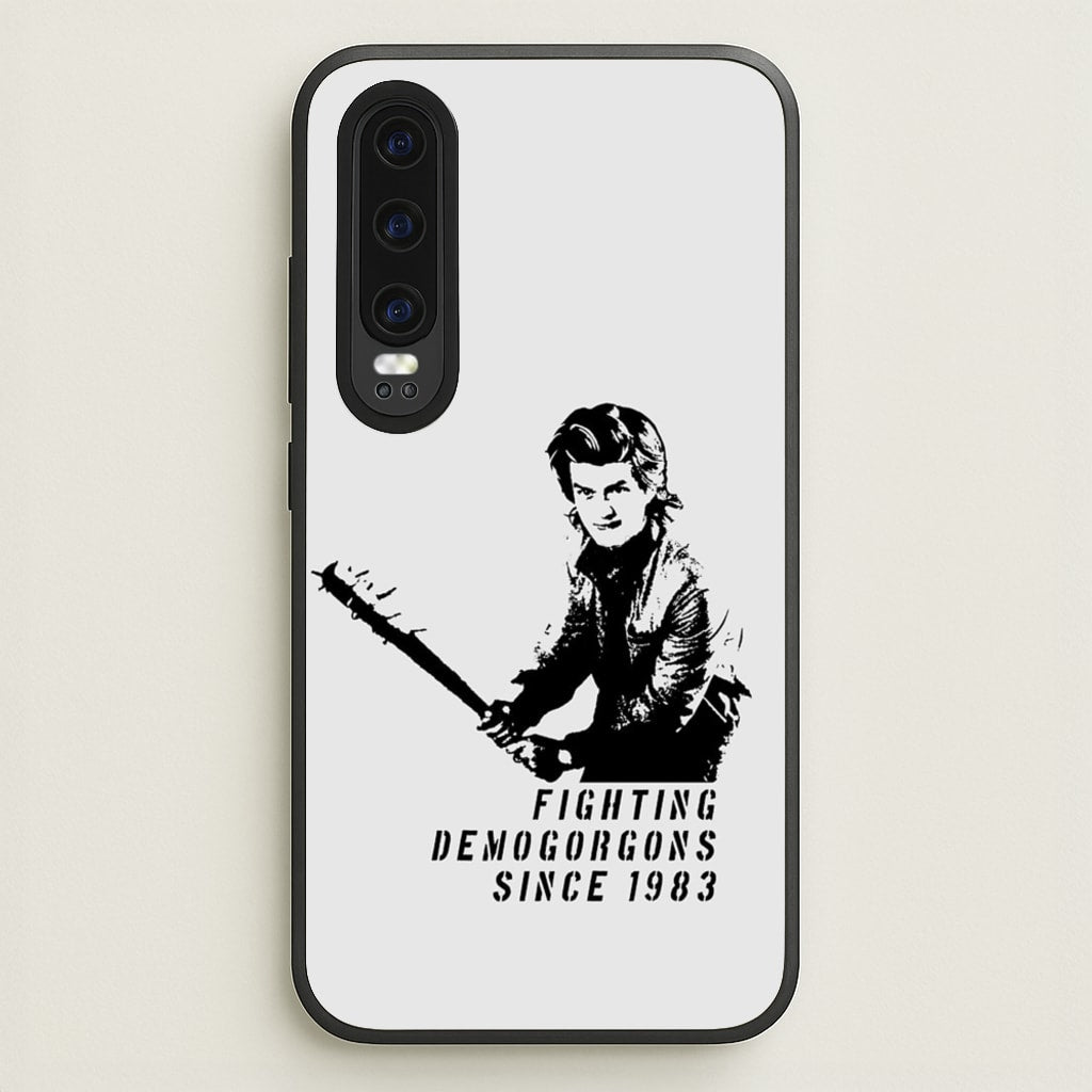 Fighting Demogorgons Since 1983 - Stranger Things Phone Case for Huawei P30