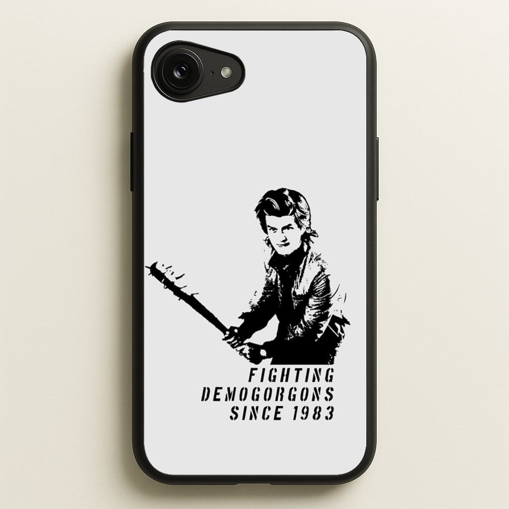 Fighting Demogorgons Since 1983 - Stranger Things Phone Case for iPhone 16e