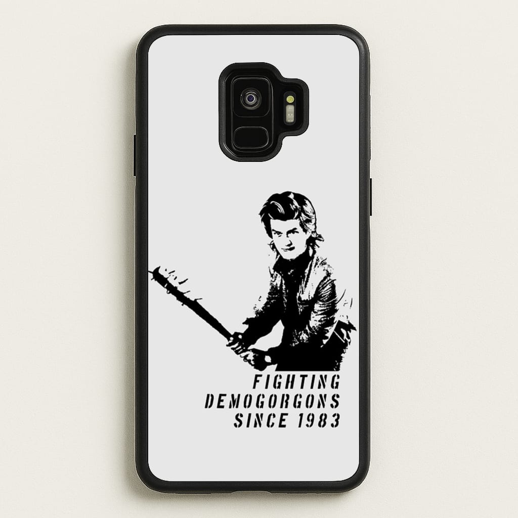 Fighting Demogorgons Since 1983 - Stranger Things Phone Case for Galaxy S9