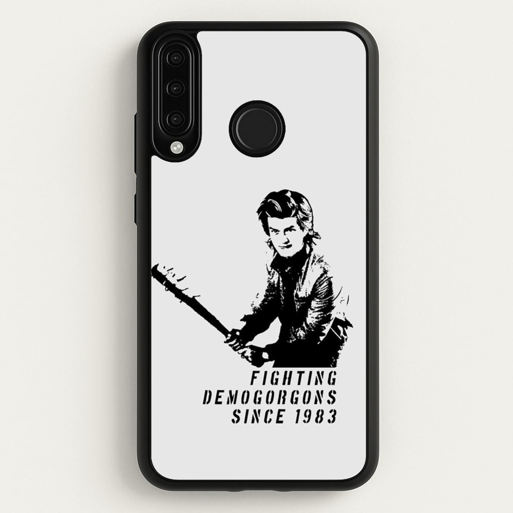 Fighting Demogorgons Since 1983 - Stranger Things Phone Case for Huawei P30 Lite
