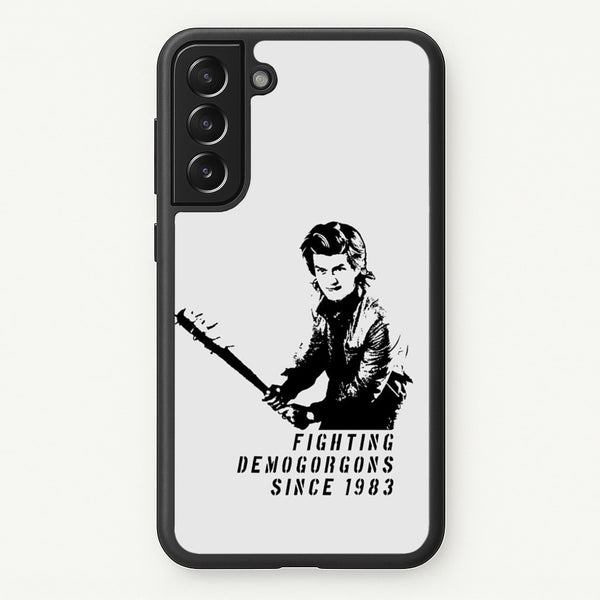 Fighting Demogorgons Since 1983 - Stranger Things Phone Case for Galaxy S21