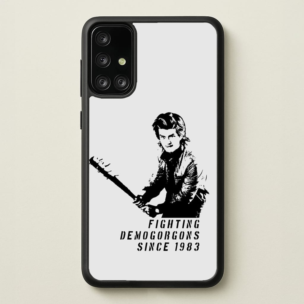 Fighting Demogorgons Since 1983 - Stranger Things Phone Case for Galaxy A71