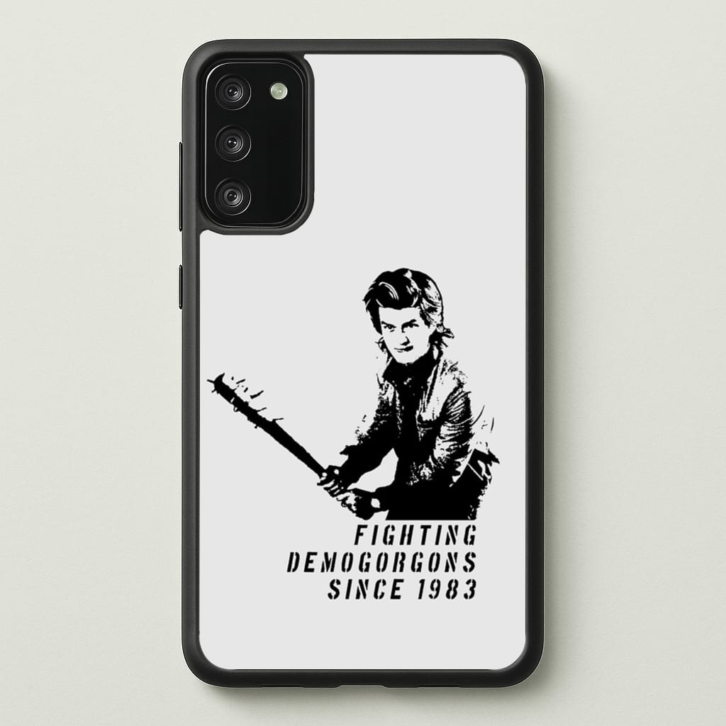 Fighting Demogorgons Since 1983 - Stranger Things Phone Case for Galaxy S20FE
