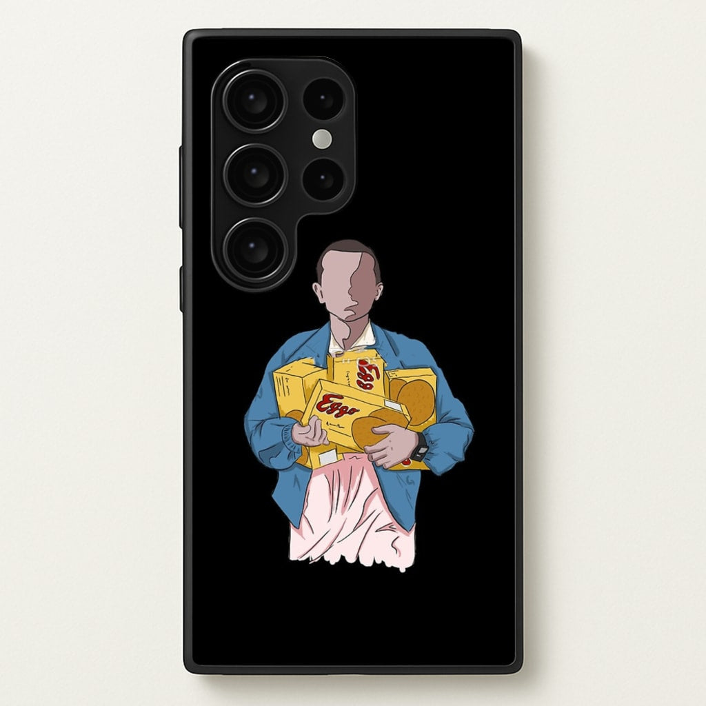 Eleven Faceless Cartoon - Stranger Things Phone Case for Galaxy S24 Ultra