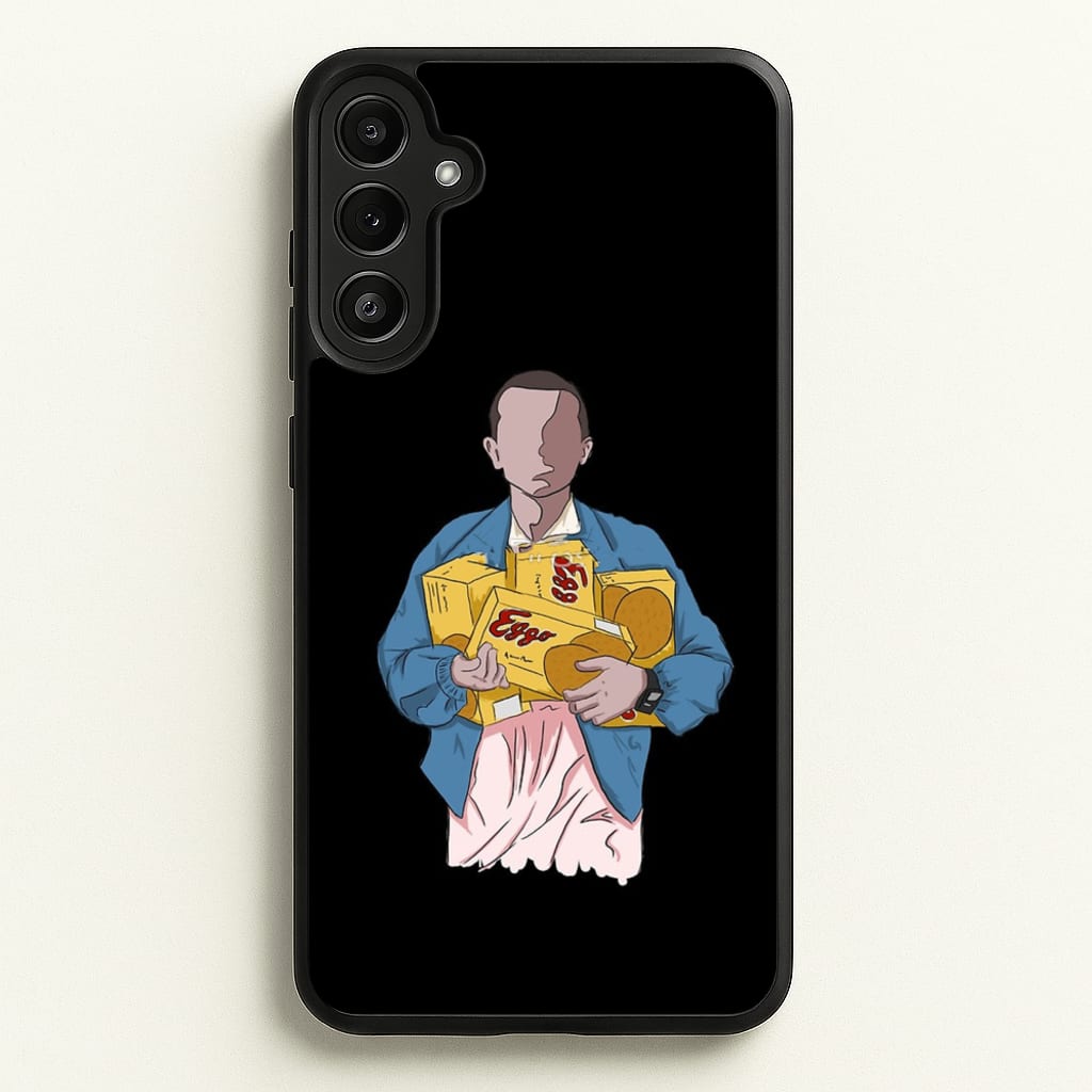 Eleven Faceless Cartoon - Stranger Things Phone Case for Galaxy A36