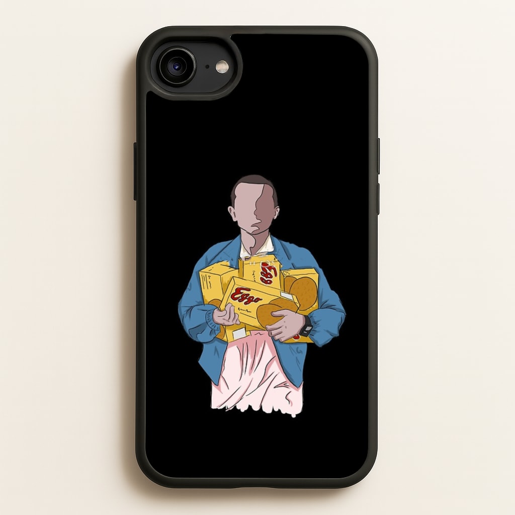 Eleven Faceless Cartoon - Stranger Things Phone Case for iPhone 6 / 7 / 8 / SE