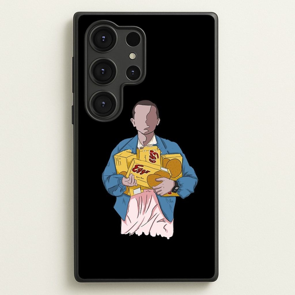 Eleven Faceless Cartoon - Stranger Things Phone Case for Galaxy S25 Ultra