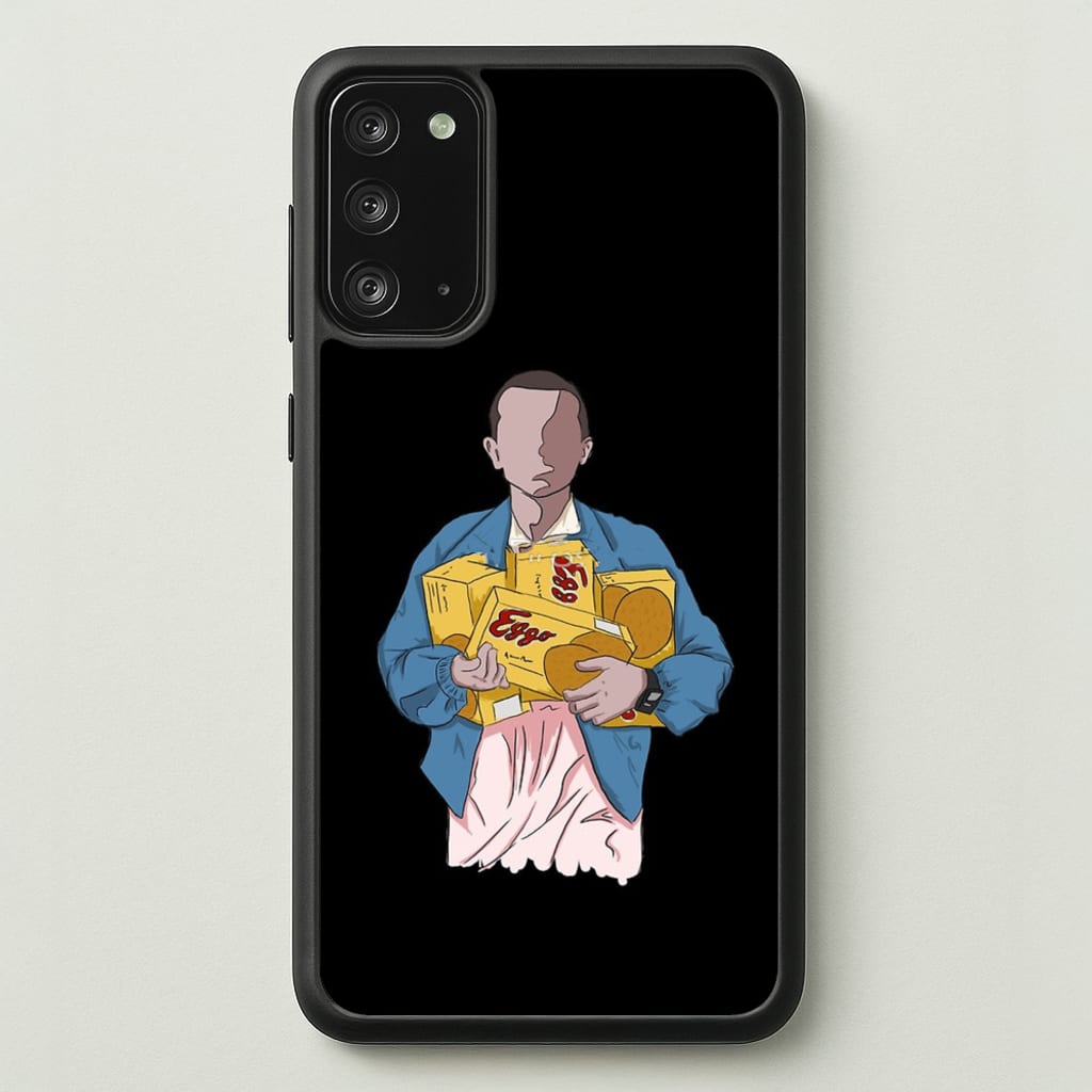 Eleven Faceless Cartoon - Stranger Things Phone Case for Galaxy Note 20