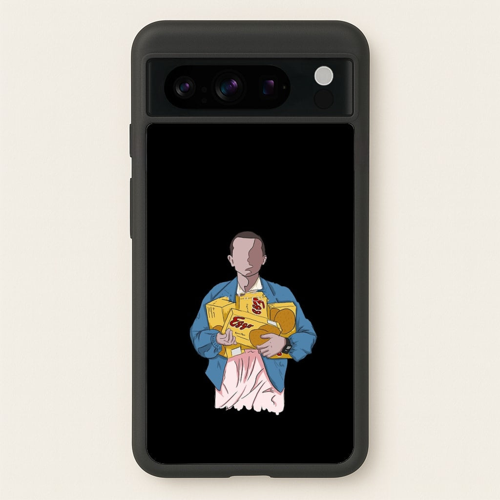 Eleven Faceless Cartoon - Stranger Things Phone Case for Google Pixel 8 Pro