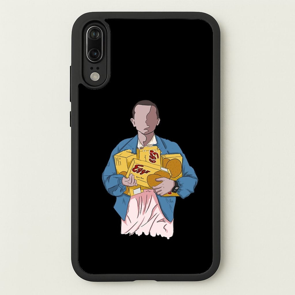 Eleven Faceless Cartoon - Stranger Things Phone Case for Huawei P20
