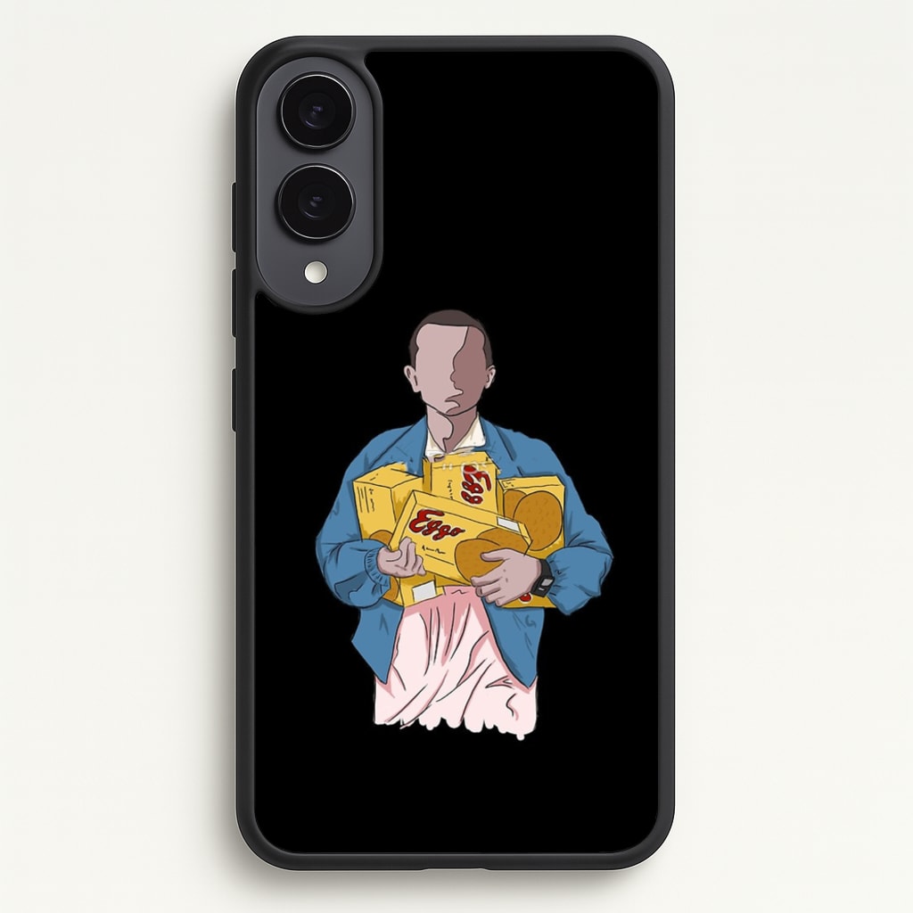 Eleven Faceless Cartoon - Stranger Things Phone Case for Galaxy S25 Edge