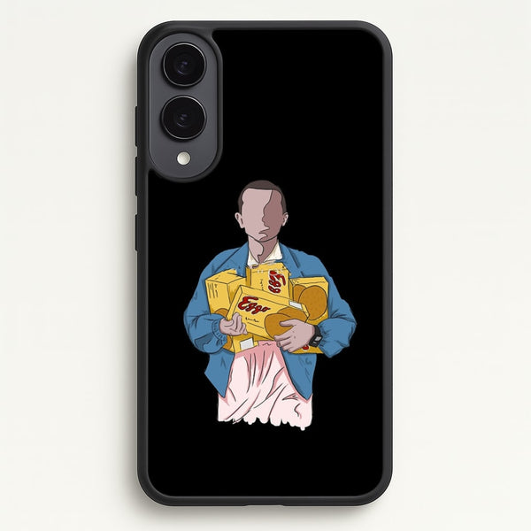 Eleven Faceless Cartoon - Stranger Things Phone Case for Galaxy S25 Edge