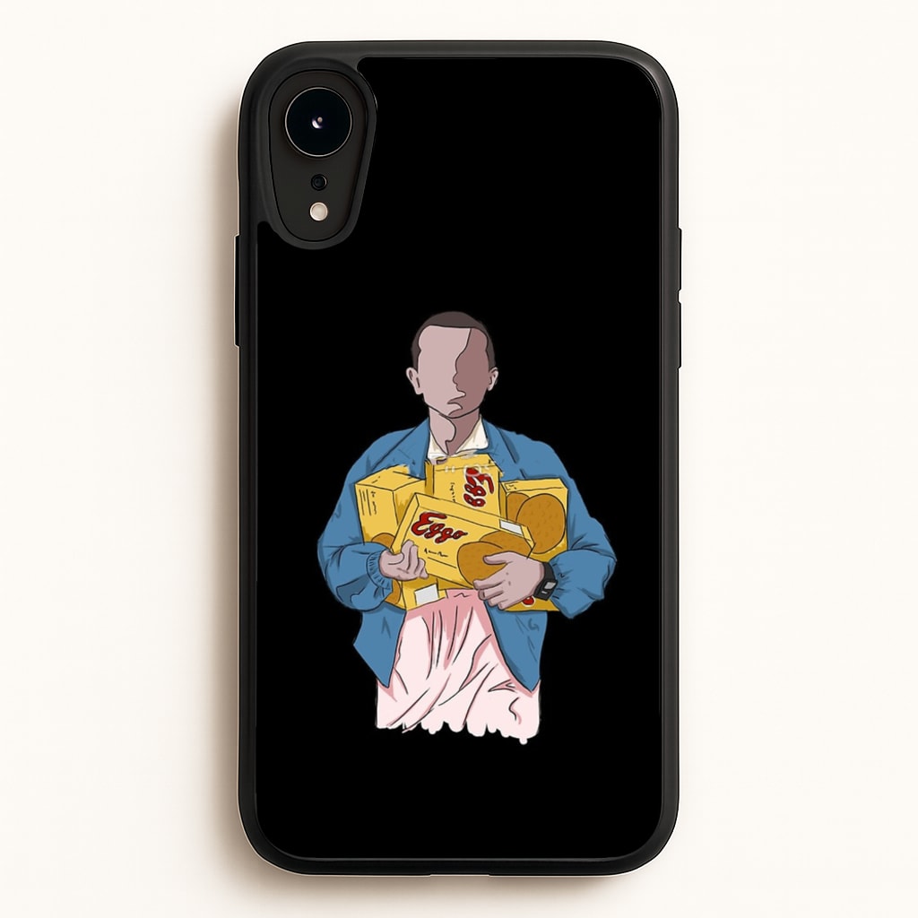 Eleven Faceless Cartoon - Stranger Things Phone Case for iPhone XR