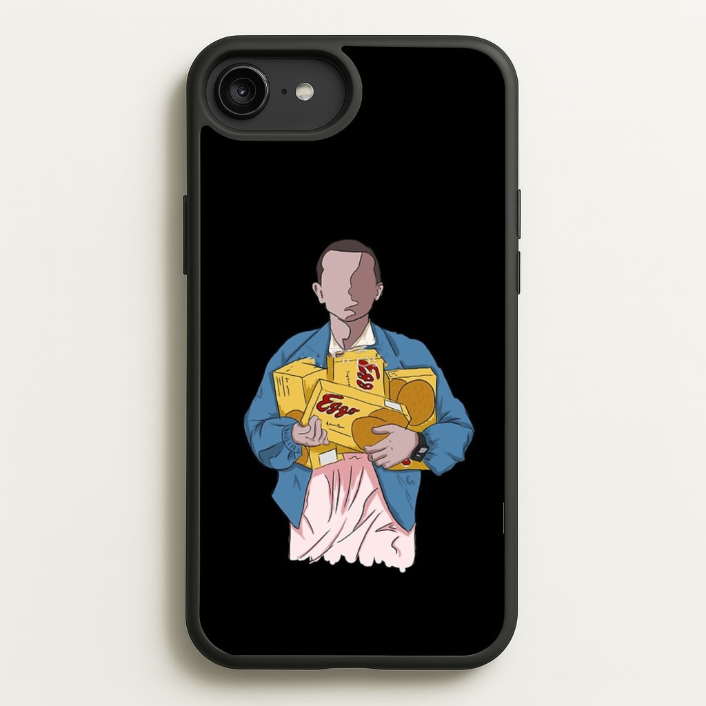 Eleven Faceless Cartoon - Stranger Things Phone Case for iPhone 6 Plus / 7 Plus / 8 Plus