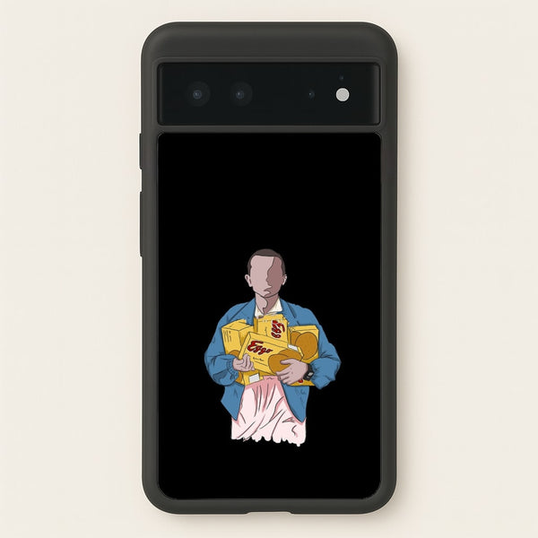 Eleven Faceless Cartoon - Stranger Things Phone Case for Google Pixel 6