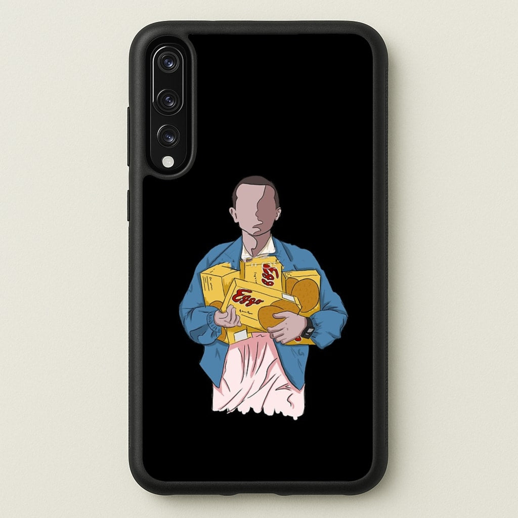 Eleven Faceless Cartoon - Stranger Things Phone Case for Huawei P20 Pro