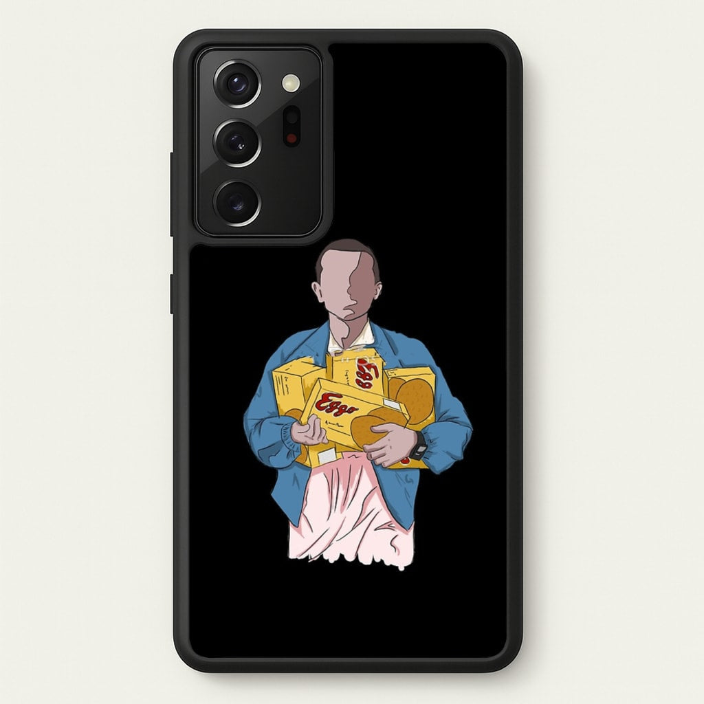Eleven Faceless Cartoon - Stranger Things Phone Case for Galaxy Note 20 Ultra