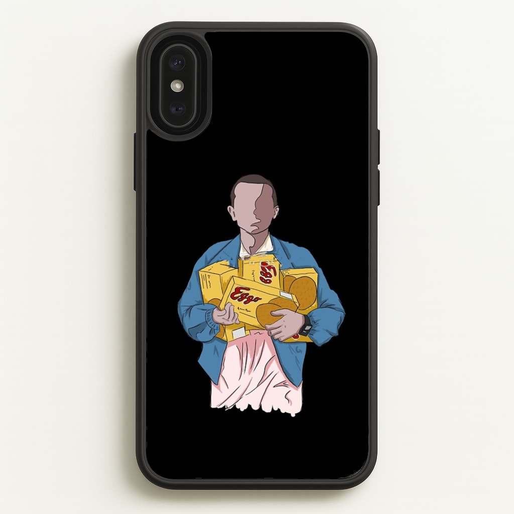 Eleven Faceless Cartoon - Stranger Things Phone Case for iPhone XS Max