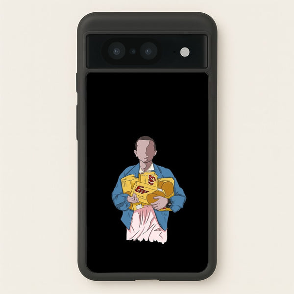 Eleven Faceless Cartoon - Stranger Things Phone Case for Google Pixel 8