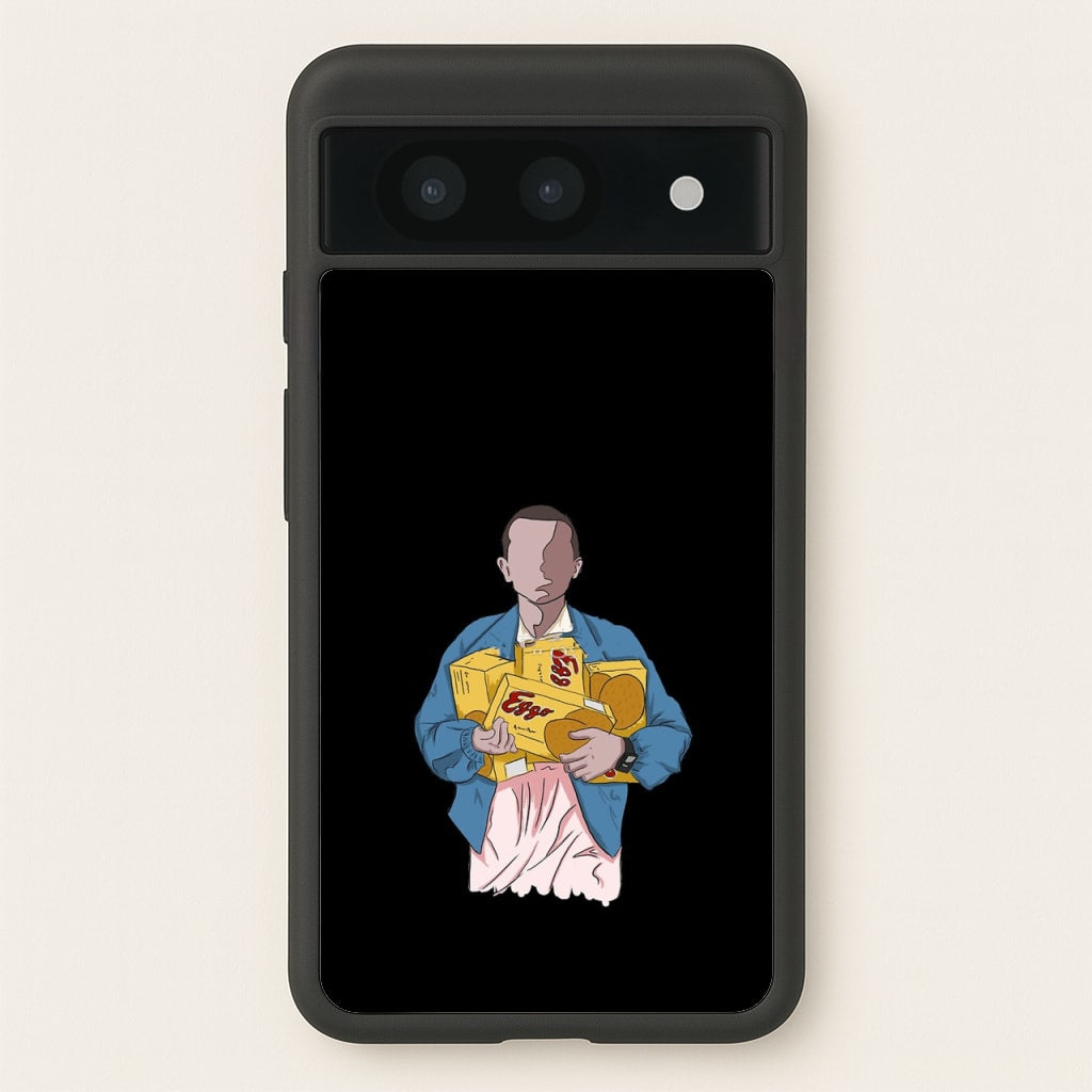 Eleven Faceless Cartoon - Stranger Things Phone Case for Google Pixel 8a