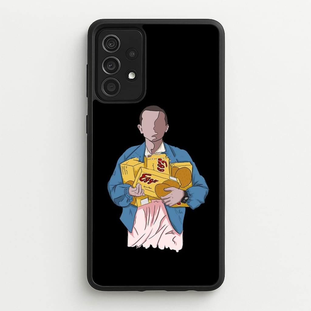 Eleven Faceless Cartoon - Stranger Things Phone Case for Galaxy A52 / A52s