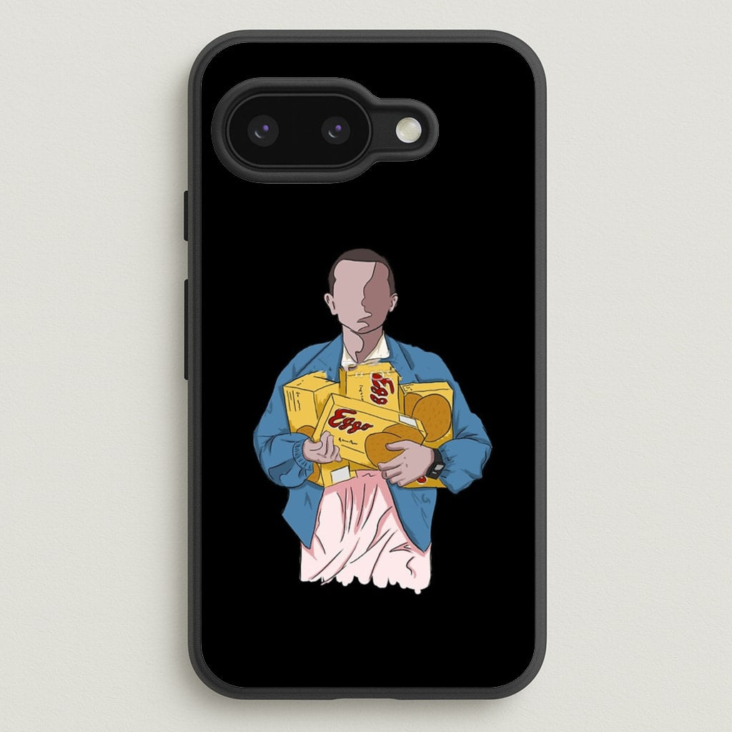 Eleven Faceless Cartoon - Stranger Things Phone Case for Google Pixel 9a