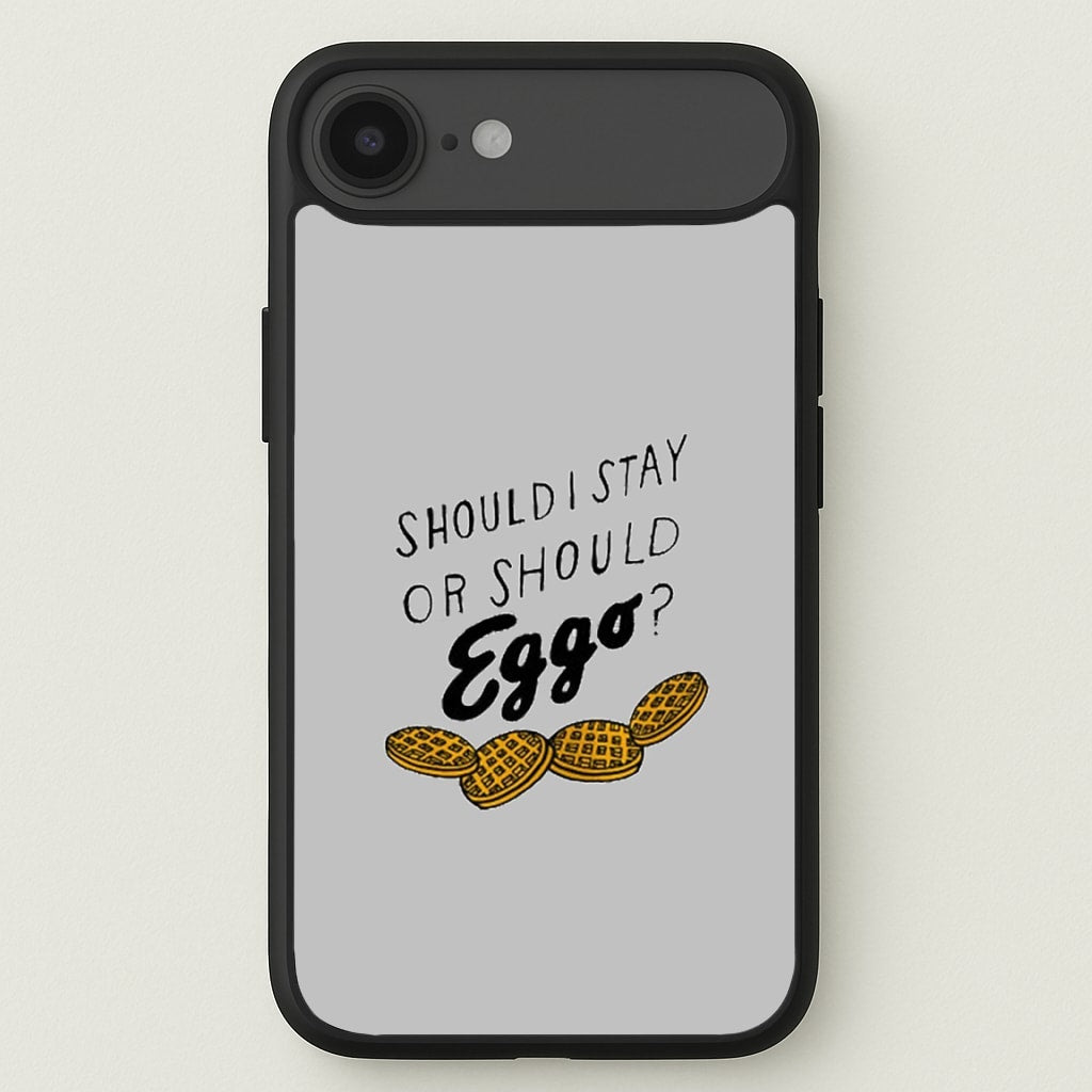 Should I Stay Or Should I Eggo Phone Case for iPhone 17 Air