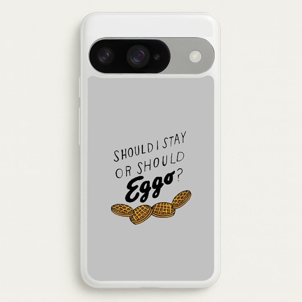 Should I Stay Or Should I Eggo Phone Case for Google Pixel 10 / 10 Pro