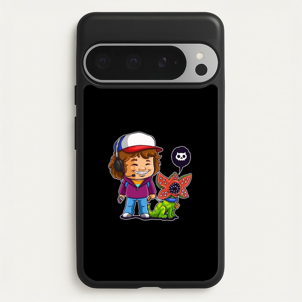 Dustin and The Demogorgon - Stranger Things Phone Case for Google Pixel 9 Pro XL