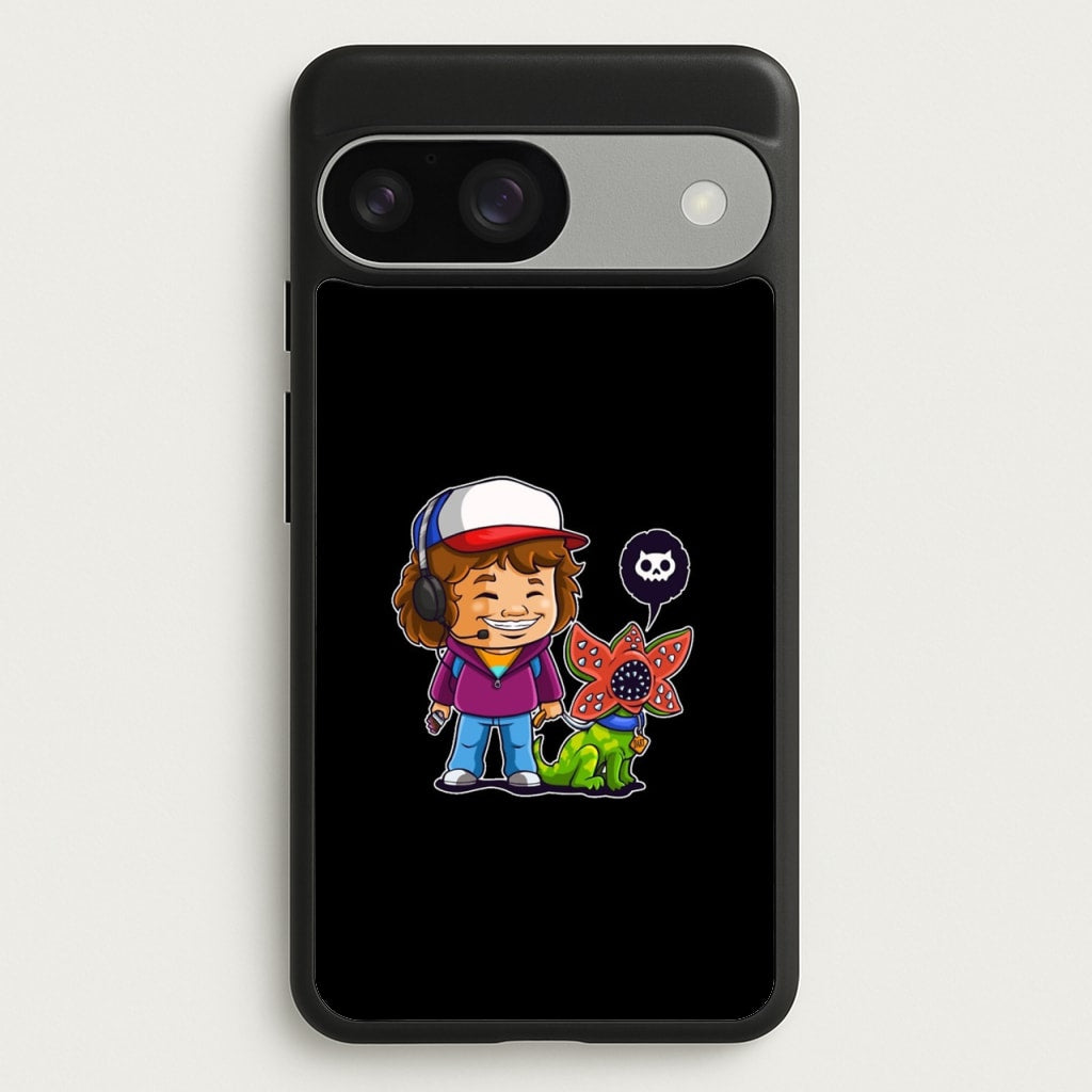 Dustin and The Demogorgon - Stranger Things Phone Case for Google Pixel 9 / 9 Pro