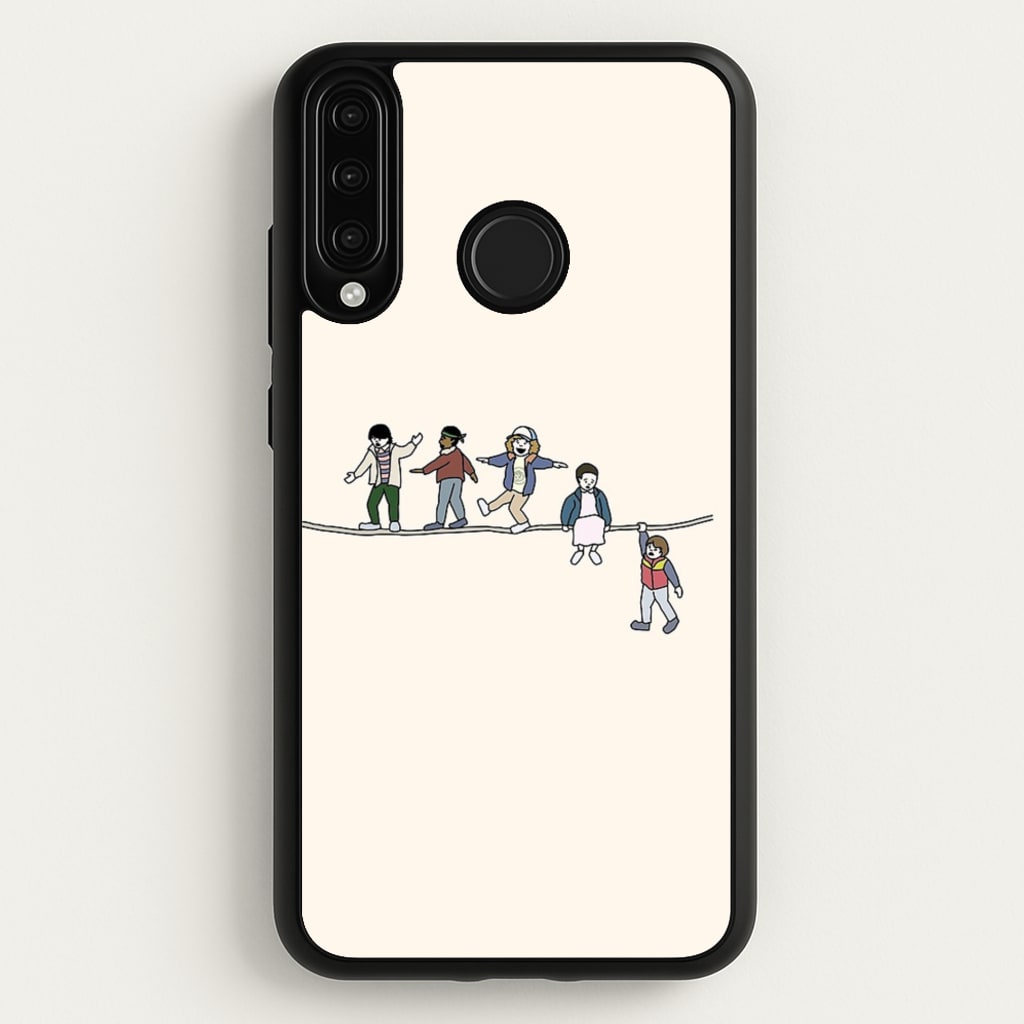 Stranger Acrobats - Stranger Things Phone Case for Huawei P30 Lite