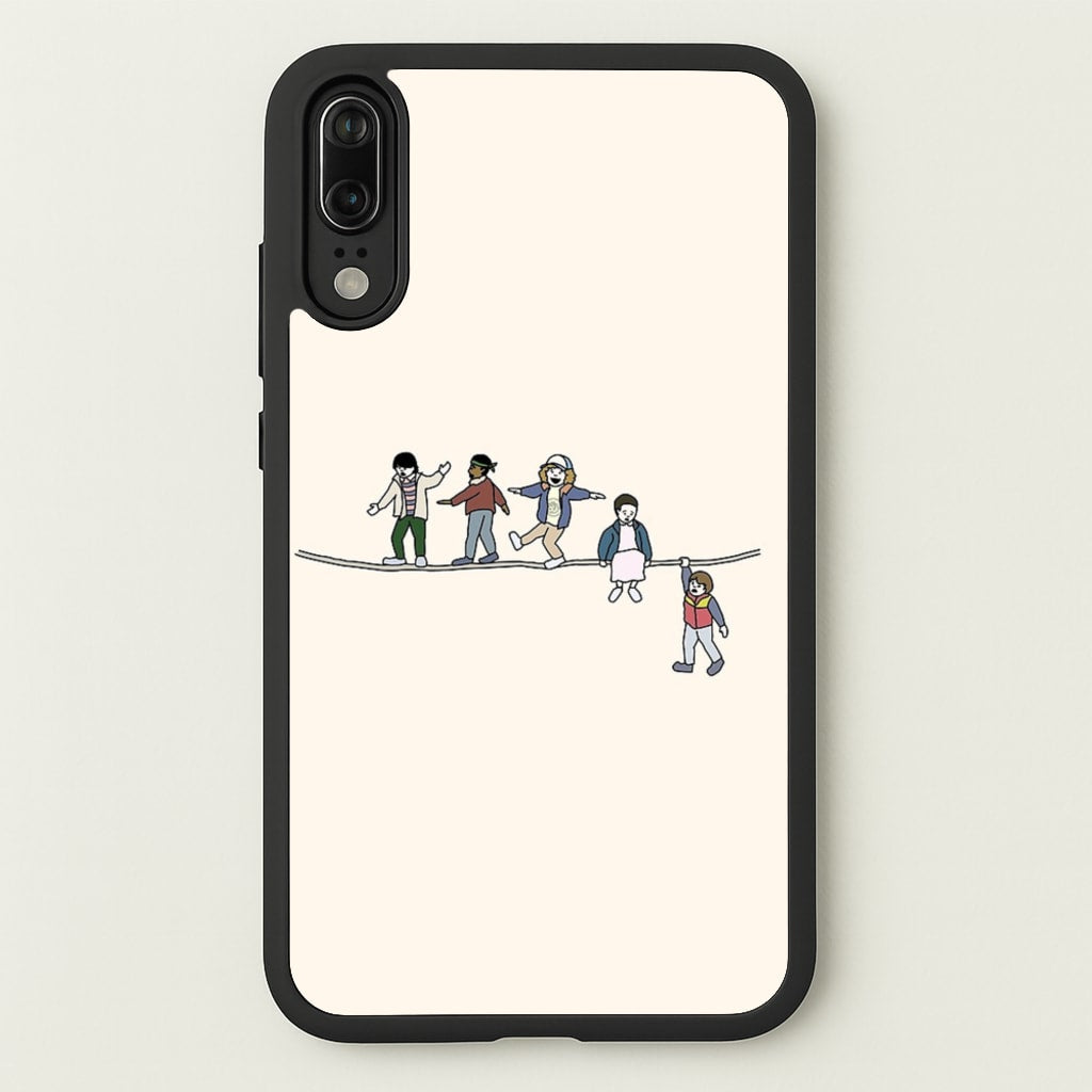 Stranger Acrobats - Stranger Things Phone Case for Huawei P20