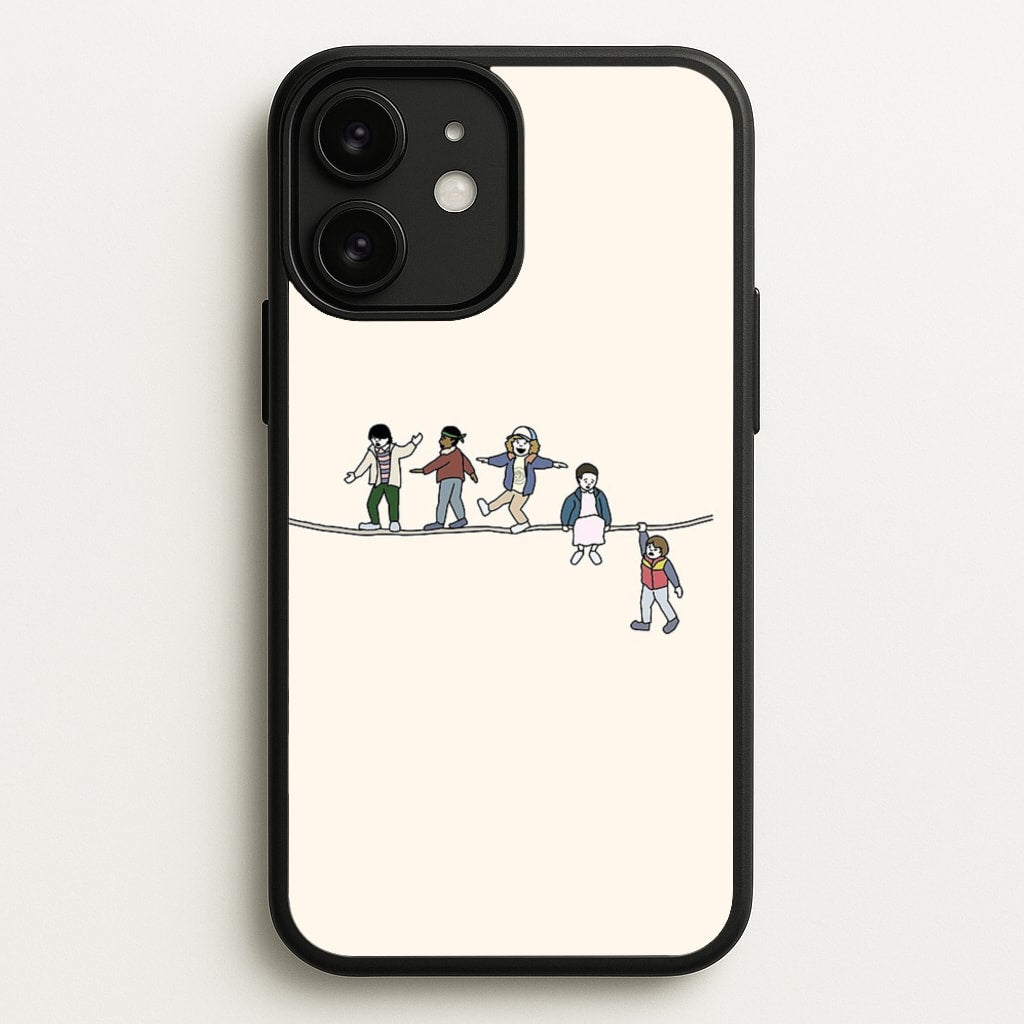 Stranger Acrobats - Stranger Things Phone Case for iPhone 11