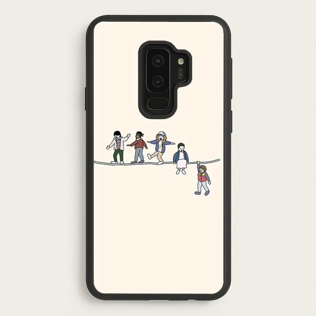 Stranger Acrobats - Stranger Things Phone Case for Galaxy S9 Plus