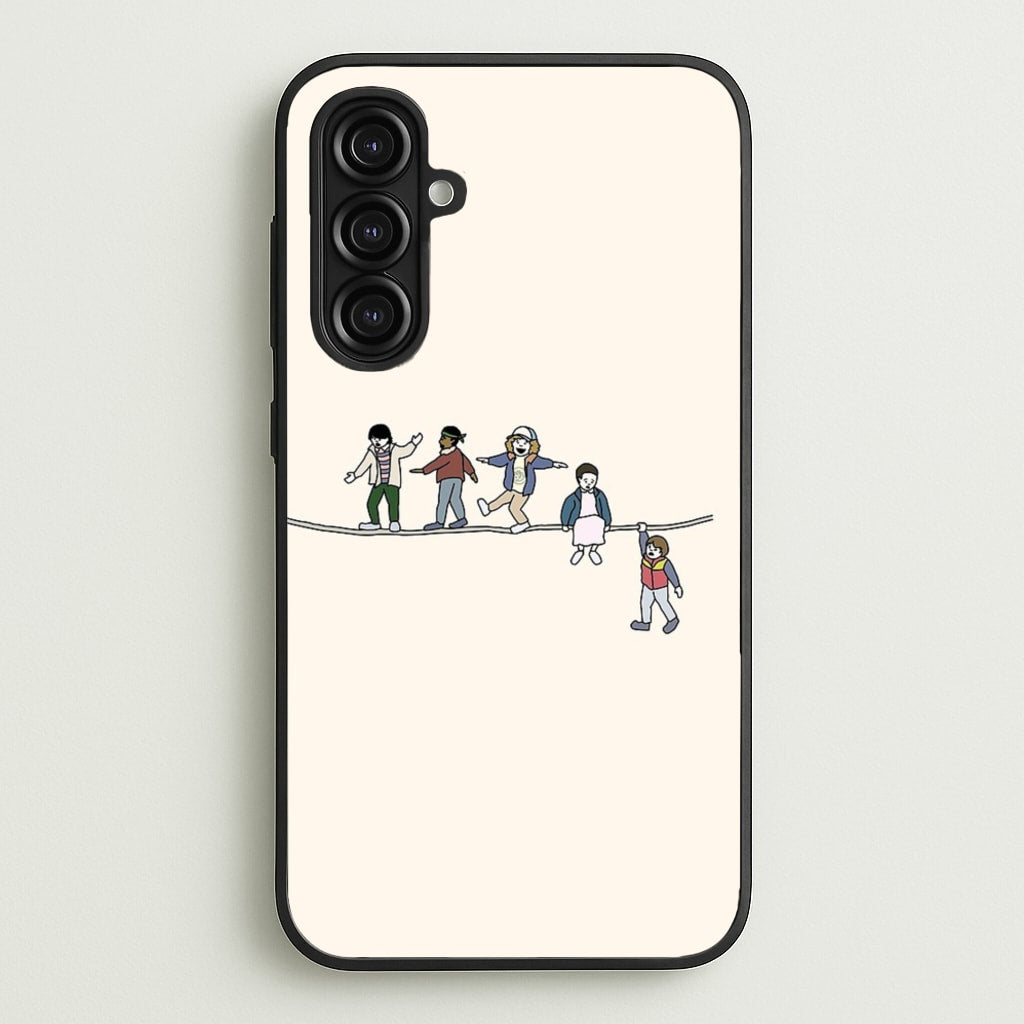 Stranger Acrobats - Stranger Things Phone Case for Galaxy A16